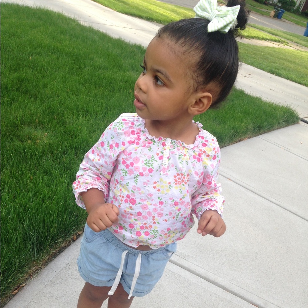 Girls Floral Top